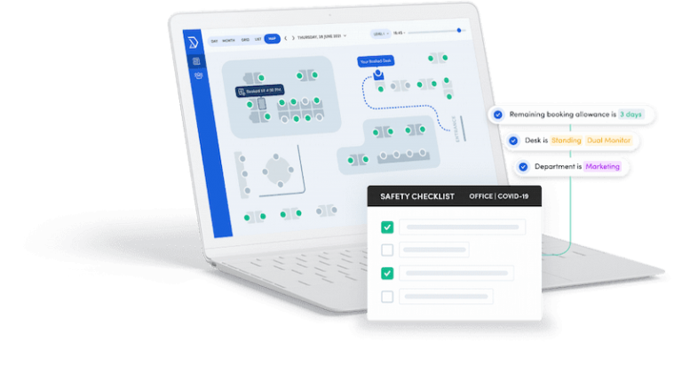 What is Desk Booking System? Hot Desking & Reservation System - Software