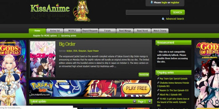 Kissanime – the best kissanime choices site for watching anime motion pictures