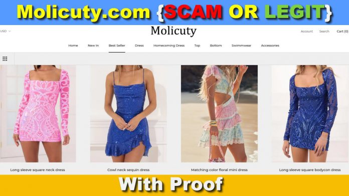 Molicuty.com Scam Or Legit?