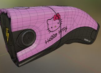What is the hello kitty stun gun? ArtStation - Hello kitty taser