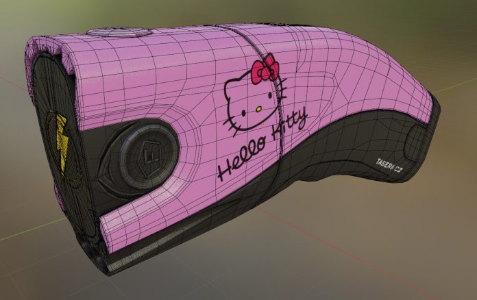 ArtStation - Hello kitty taser