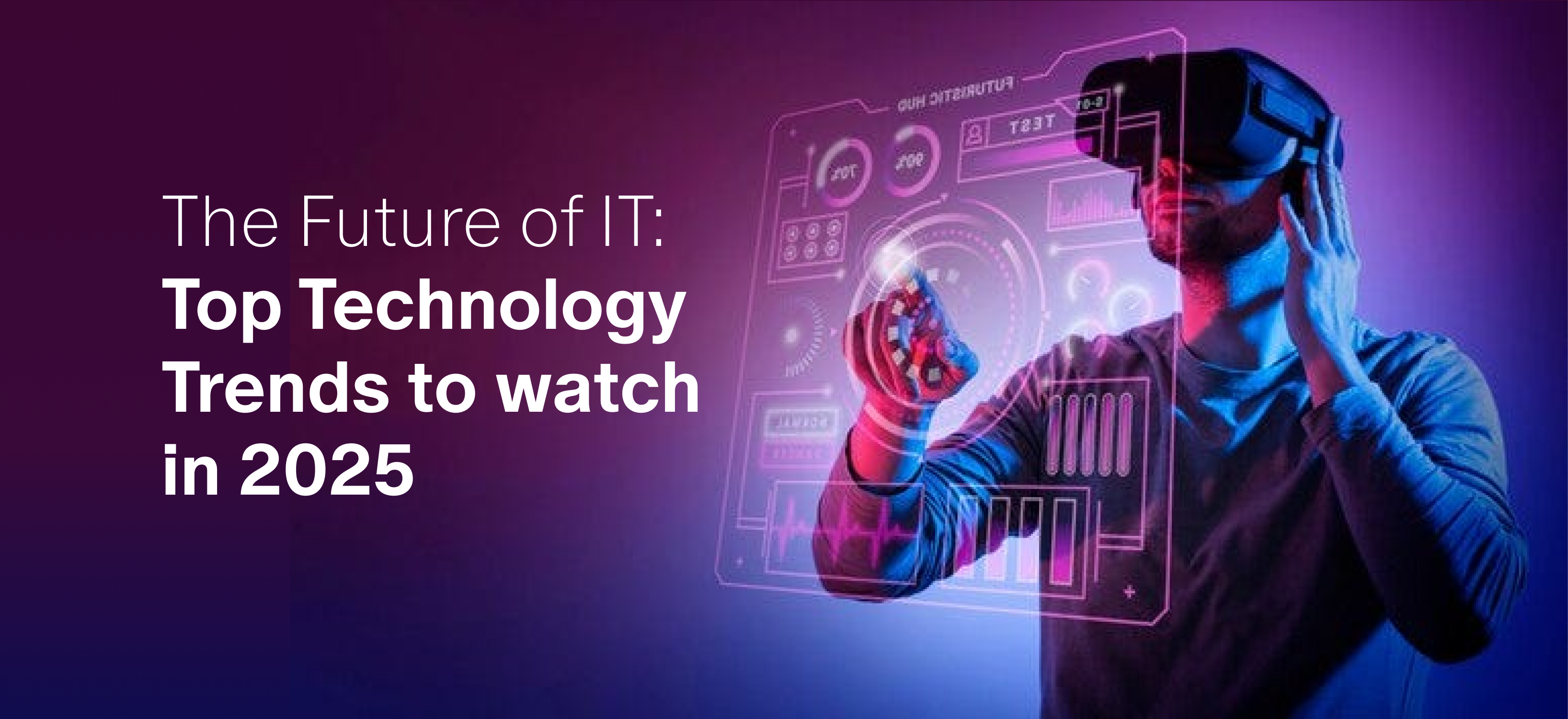 Technology Wolf tech blog platform in 2025 with futuristic design