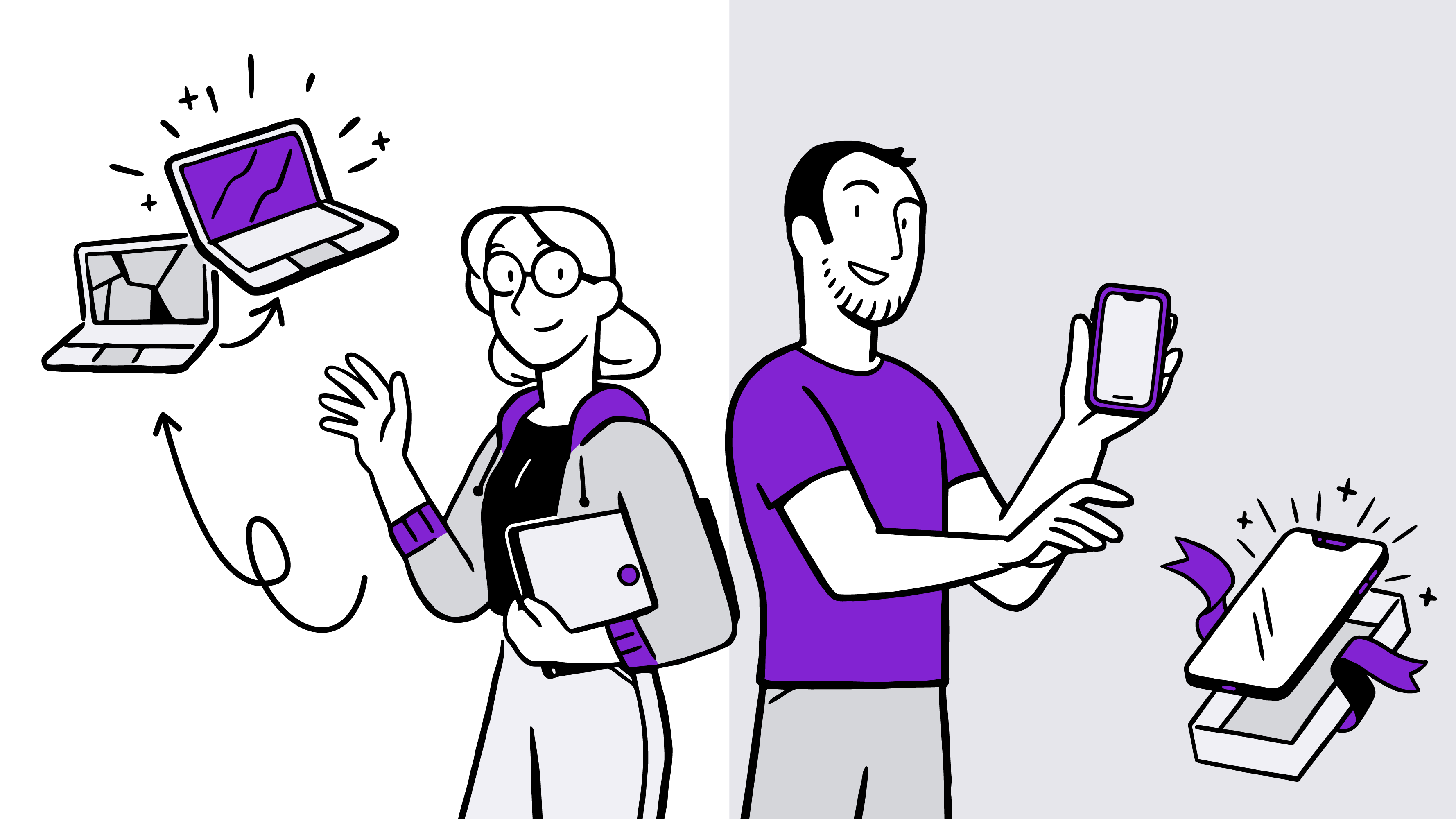 Person using AsurionSetup on mobile phone to activate device protection in 2025